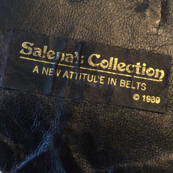 ⭐️ Vintage Salena’s Collection 1989 Wide Waist Super-heroine Curvy Belt - Picture 7 of 15